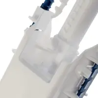 Арматура для смывных бачков "УКЛАД" - 2, с нижней подводкой 1/2", двухкнопочная, хром