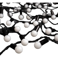 Гирлянда светодиодная Нить 20мШарики 1.5 см, IP44, 200LED, 220 В 671568