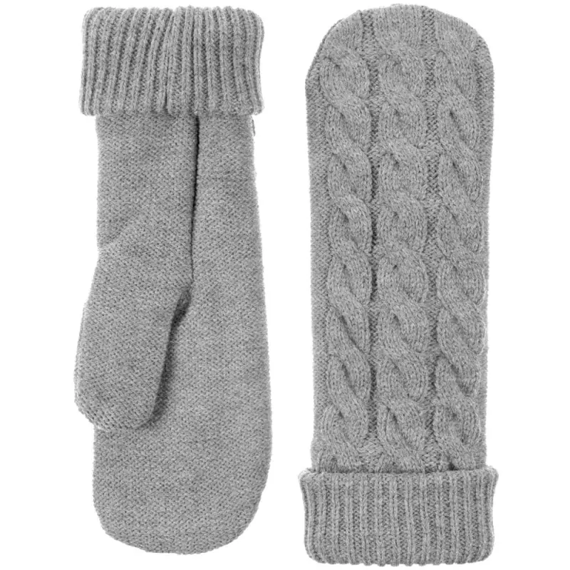 Варежки Heat Trick, светло-серый меланж, размер S/M Варежки Heat Trick, светло-серый меланж, размер S/M