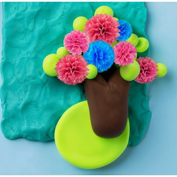 Бумага крепированная 50 х 200 см, в рулоне, 32 г/м2, жёлтая