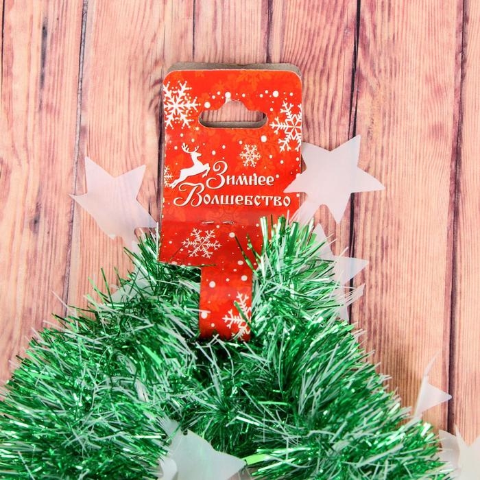 Мишура  Мишура "Вираж" звёзды, d-5 см, 200 см, микс