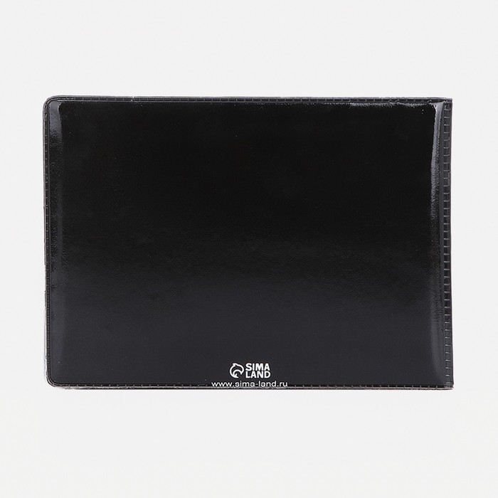 Обложка для студенческого билета, цвет чёрный/красный Обложка для студенческого билета, цвет чёрный/красный