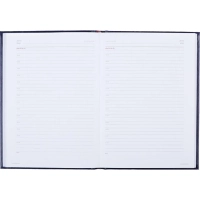 Ежедневник недатированный синий,А5,145х205мм,136л,Ideal 3-122/05