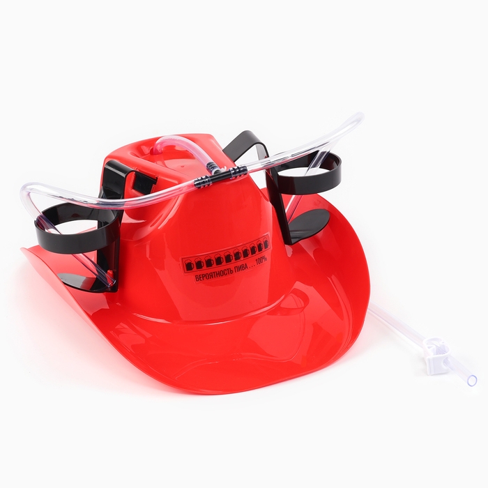 Каска под напитки ковбойская «Вероятность пива»