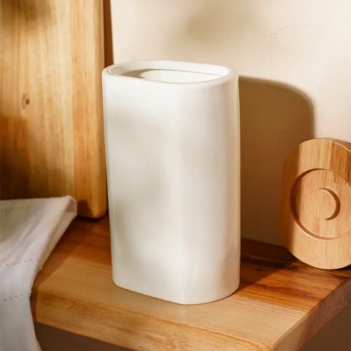 Банка для сыпучих SL Home &laquo;Тренто&raquo;, 1 л,11&times;7.5&times;18.5 см, фарфор, белая