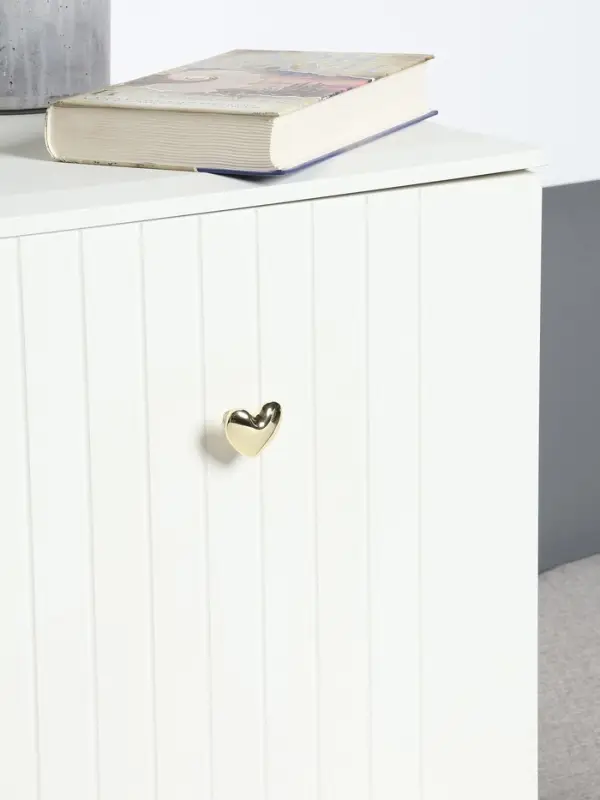 Ручка-кнопка CAPPIO HEART, цвет золото