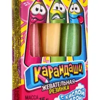 Жевательная резинка «Карандаши», 15 г