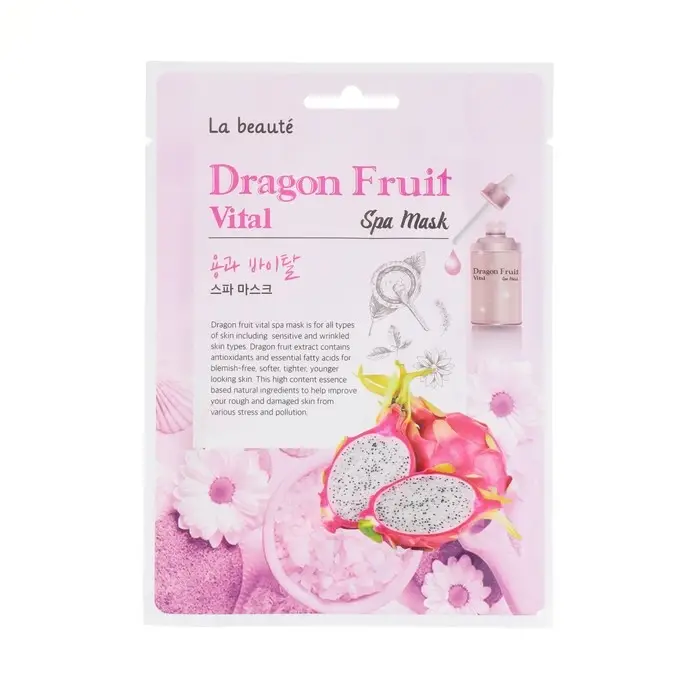 Тканевая маска La Beute с экстрактом драгонфрута, 25 мл Тканевая маска La Beute с экстрактом драгонфрута, 25 мл