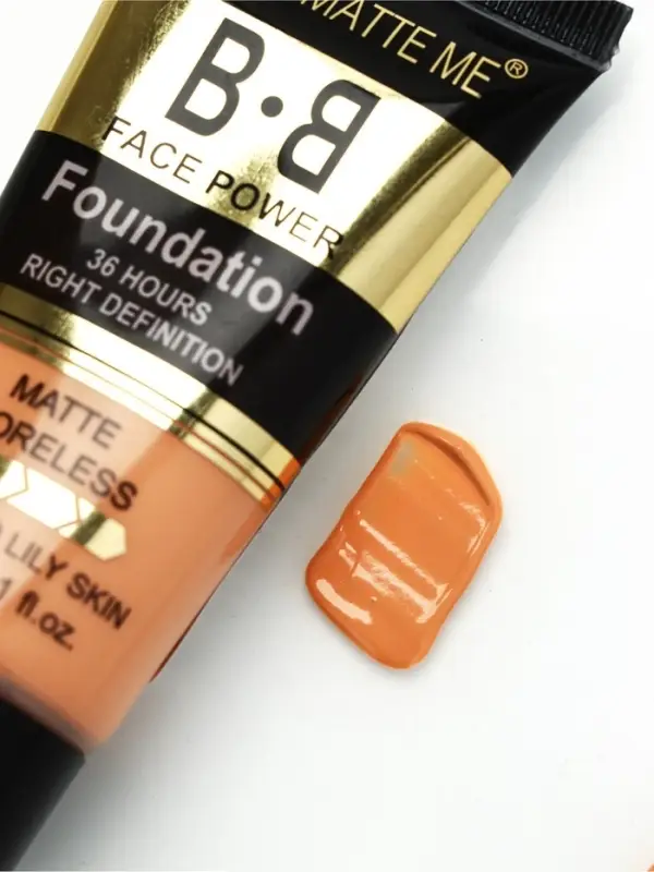 Матовый BB крем для лица оттенок 02, 40 мл (Светлый)