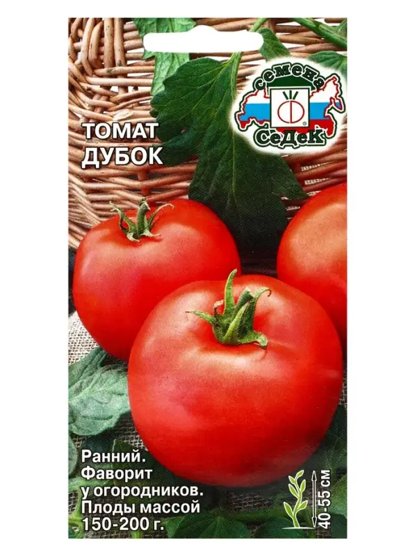 Семена Томат "Дубок", 0,1 г