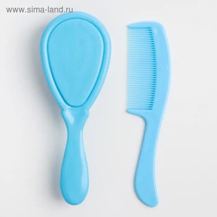 Детские расчёски Крошка Я, набор 2 шт., от 0 мес., цвета МИКС Детские расчёски Крошка Я, набор 2 шт., от 0 мес., цвета МИКС