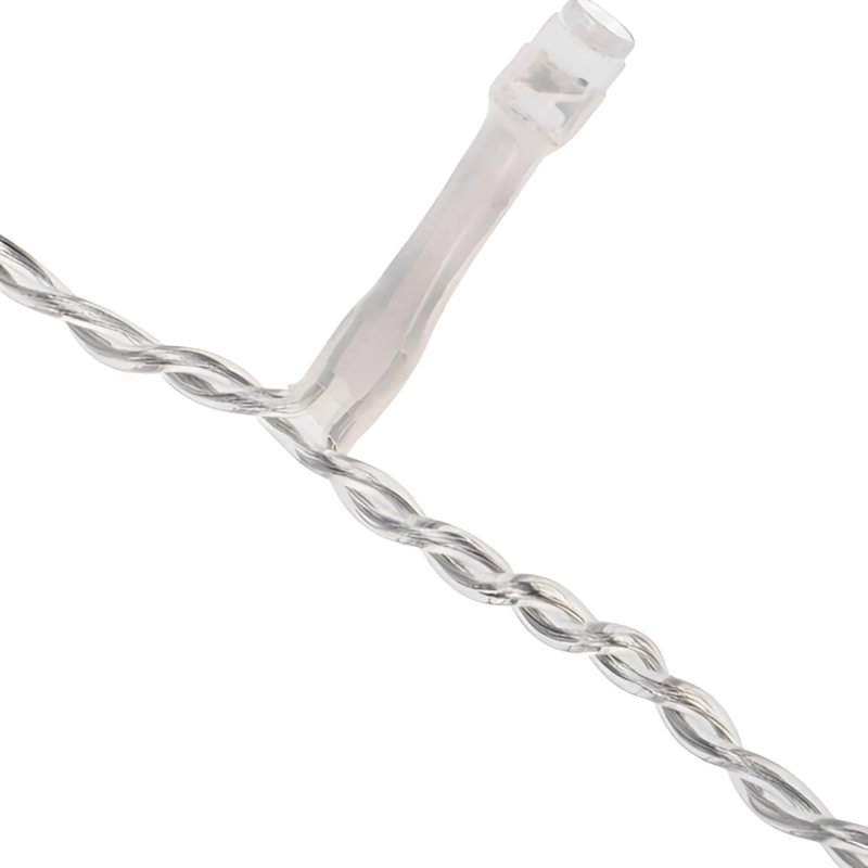 Гирлянда светодиодная АЙСИКЛ (бахрома) 5х0,6м, IP44, 112LED Теп бел 255-526