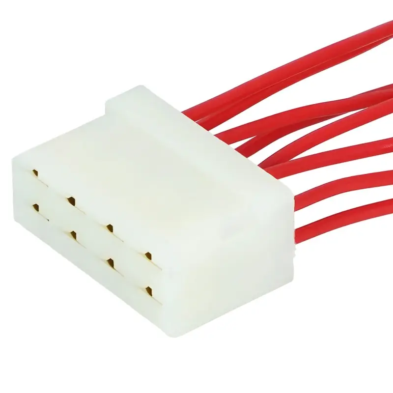 Разъем 8 pin (мама) с проводами межжгутовой серии 6.3 для Лада