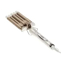 Плойка для волос Luazon LW-06, керамическая, 65 Вт, d=9 мм, 210 &deg;C, белая