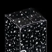 Складная прозрачная коробка из PVC, для упаковки подарков, LOVE YOU, 5×5×12 см