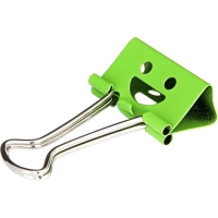 Зажимы для бумаг Deli 8487 Смайлы, 19мм, 40шт/уп в пласт. тубе, в асс