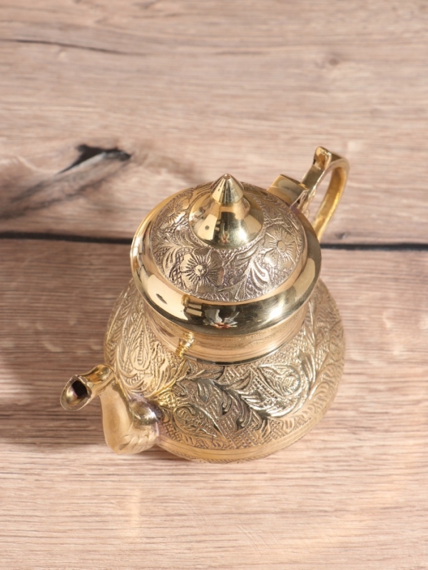 Чайник Чайник "Листья" латунь, 600 мл