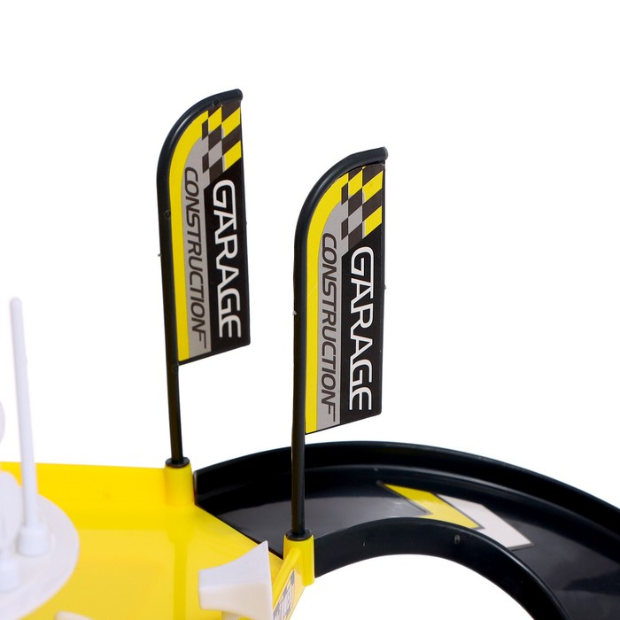 Игровой набор &laquo;Стройплощадка&raquo;, 2 уровня, вертолетная площадка