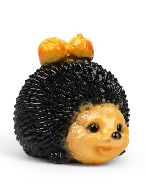 Садовая фигура из гипса &laquo;Еж с яблоками&raquo;, 14&times;19&times;16 см