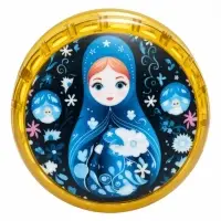 Йо-йо "Матрёшка", со светом