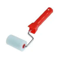 Валик ЛОМ, поролон, 65 мм, рукоятка d=6 мм, D=16 мм, 2 запасных шубки