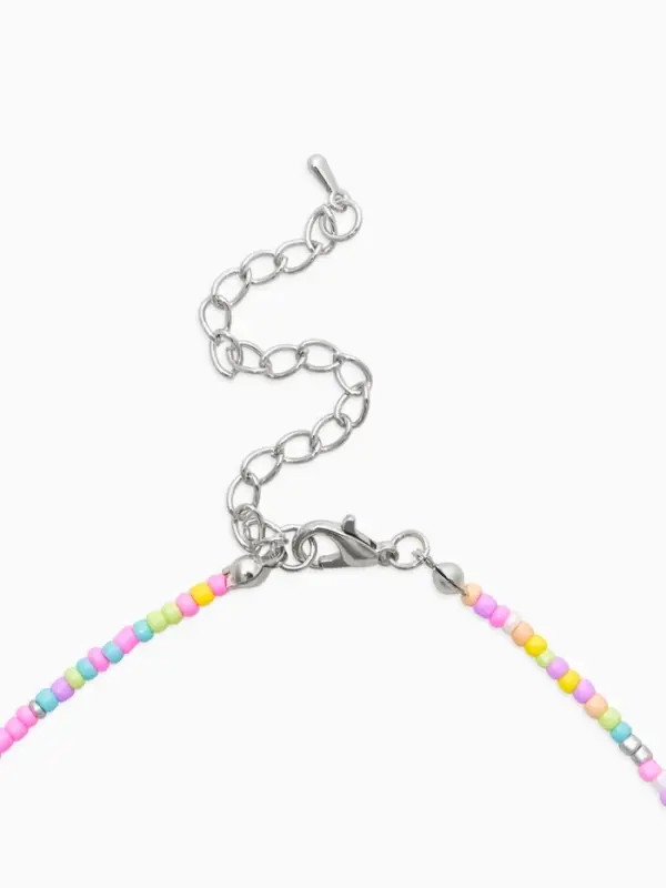 Бусы детские "Выбражулька" бисер, радуга, 38 см, разноцветные