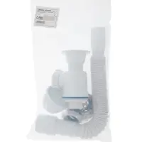 Сифон для мойки ZEIN, 1 1/2&rsquo;&rsquo;, с гибкой трубой 40*50мм, литой выпуск