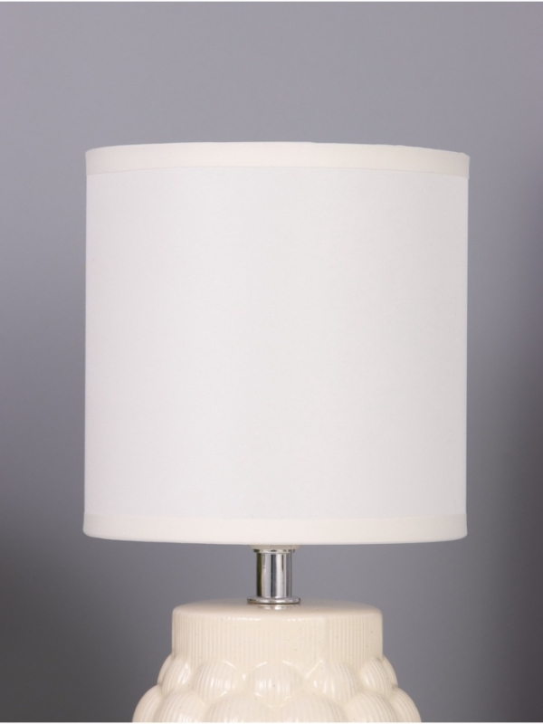 Лампа настольная Лампа настольная "Хицугая" 1х40Вт Е14 бежевый 14х14х28см