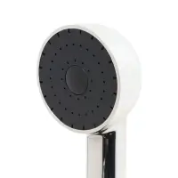 Лейка для душа ZEIN Z0210, 1 режим, d=60 мм, пластик, хром с черной вставкой