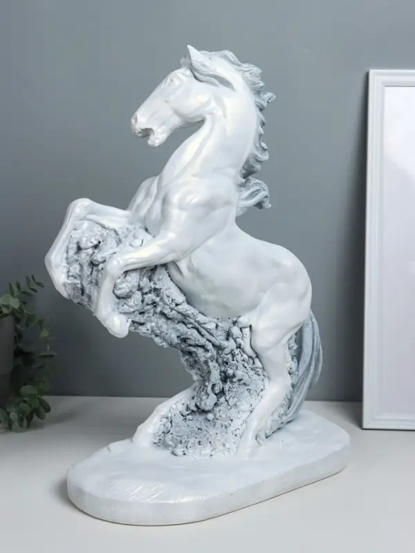 Фигура "Конь" 48х37,5х18,5 см, антик