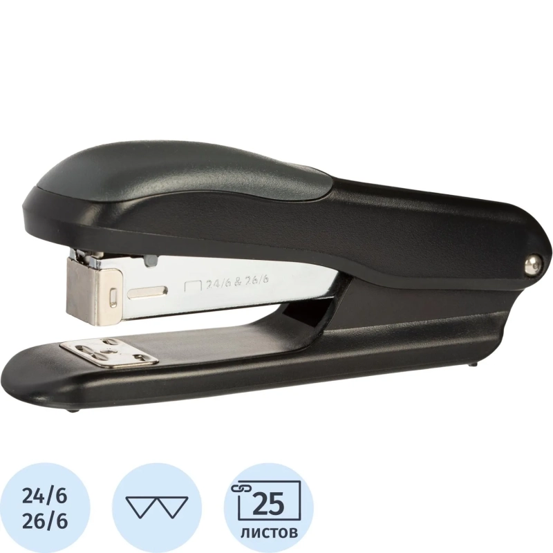 Степлер SAX 39 (N24/6) до 25 лист. черный Австрия/Венгрия.