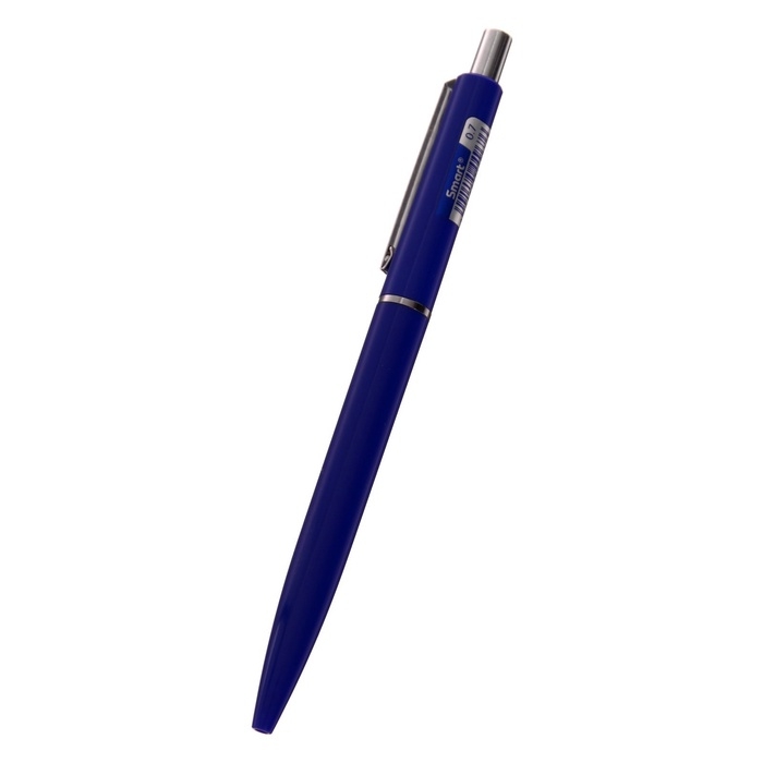 Ручка шариковая автоматическая Smart, узел 0.7 мм, под логотип, чернила синие, длина линии письма 1000 метров Ручка шариковая автоматическая Smart, узел 0.7 мм, под логотип, чернила синие, длина линии письма 1000 метров