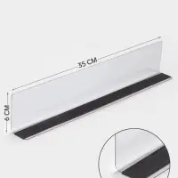 Пластиковый разделитель высотой 6 см, с клейким основанием, L=35 см