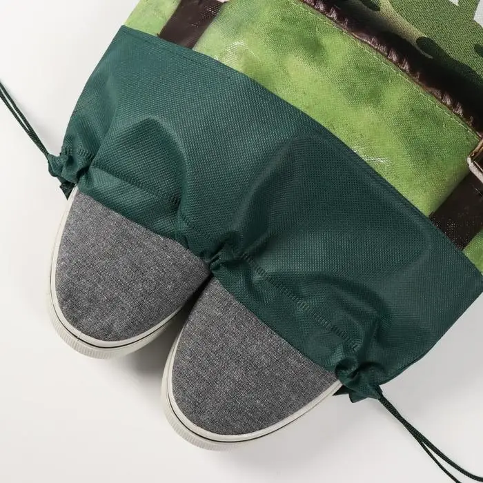 Мешок для обуви «Самый крутой» непромокаемое полотно 41×30 см Мешок для обуви «Самый крутой» непромокаемое полотно 41×30 см