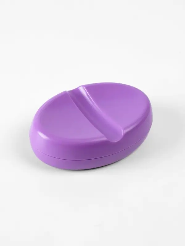 Игольница магнитная, 9.3&times;6.5 см, фиолетовая