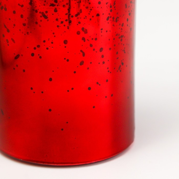 Ночник Ночник "Ласси" LED от батареек красный 8х8х17 см RISALUX