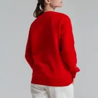 Свитшот унисекс King, красный, размер 4XL