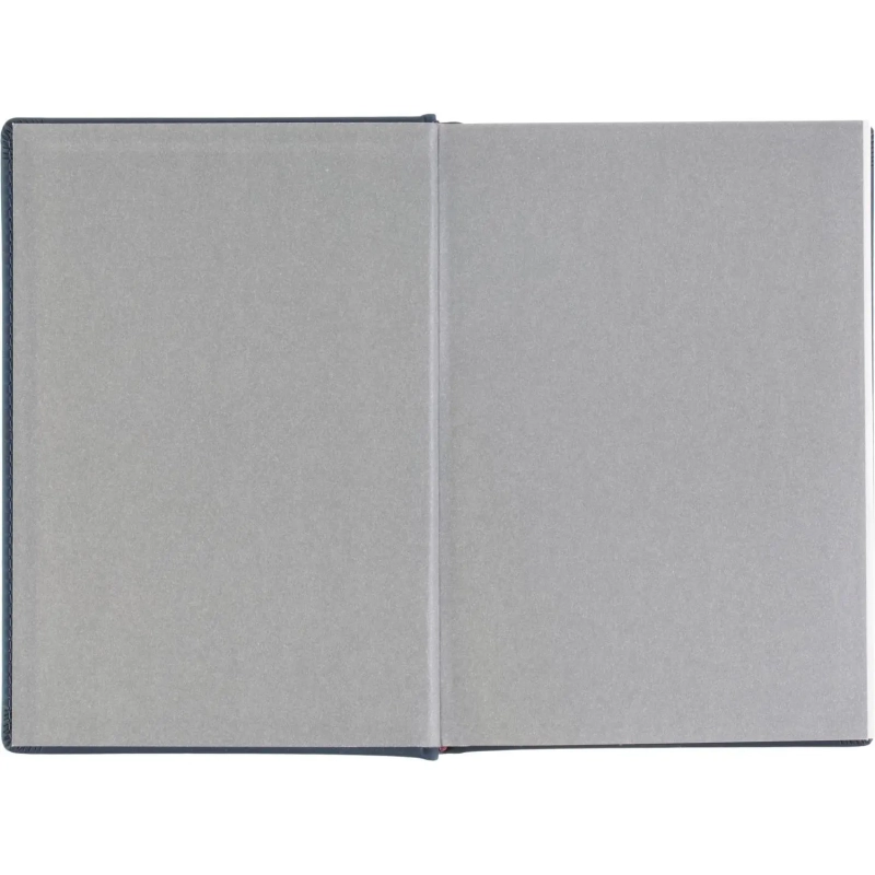 Ежедневник датированный 2026 А5+ VELVET темно-синий 3-123/18