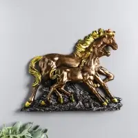 Панно "Лошадь с жеребенком" 21,5х17,5х3,5 см Панно "Лошадь с жеребенком" 21,5х17,5х3,5 см