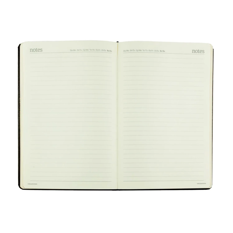 Ежедневник недатированный черный MEGAPOLIS А5,142х214мм,160л.з обр 3-281/10