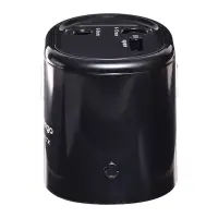 Точилка электрическая Berlingo Power TX, 2 отверстия, с контейнером, чёрная