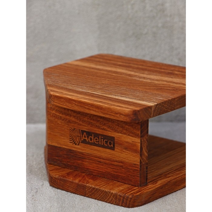 Салфетница вертикальная Adelica, 14×7 см, дуб Салфетница вертикальная Adelica, 14×7 см, дуб