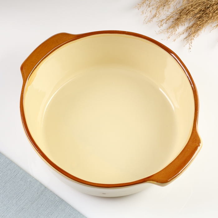 Емкость для запекания Емкость для запекания "Десерт малая" 2л / 8х23,5см, карамель