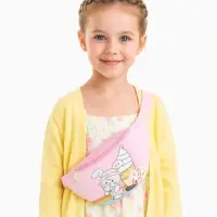 Сумка поясная &laquo;Мороженое&raquo;, детская, для девочки, на молнии, розовая