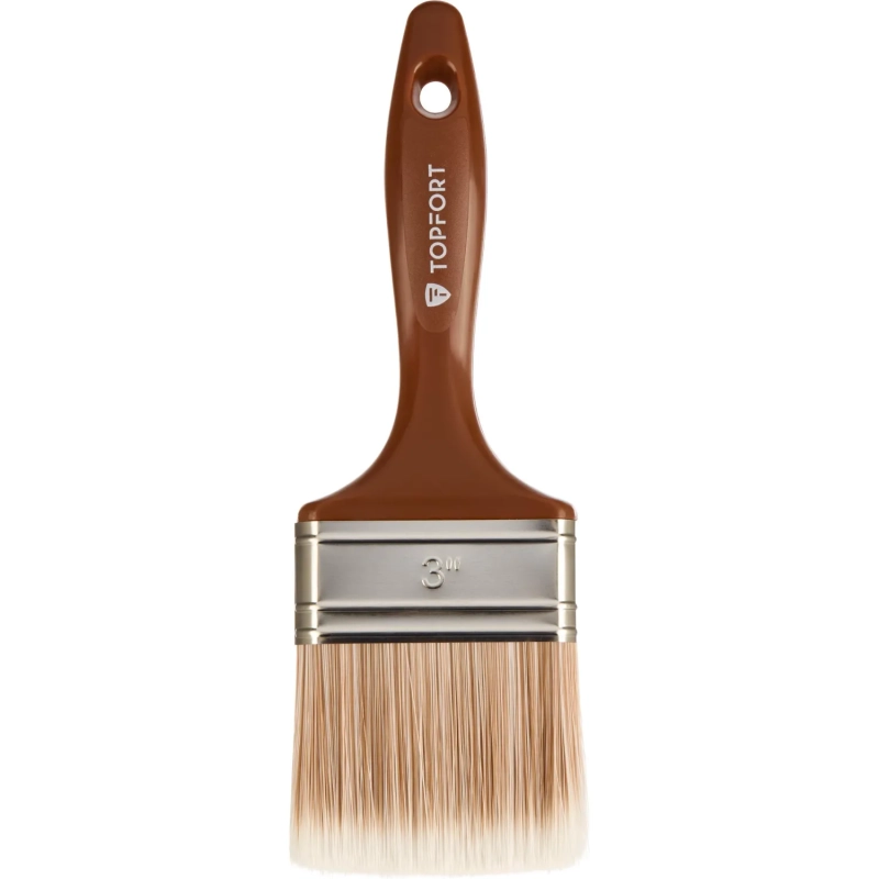 Кисть плоская по дереву Topfort Optimum 76х15