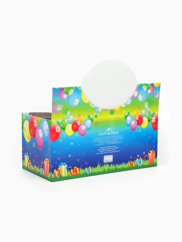 Свечи для торта цифры &laquo;Золотые витые&raquo;, 50 шт. в шоу-боксе