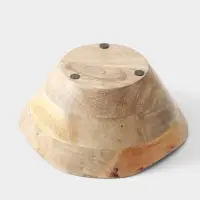 Салатник &laquo;Оттенки сирени&raquo;, 29&times;29&times;11 см, дерево манго