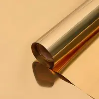 Полисилк двухсторонний золото + золото, 1 х 20 м Полисилк двухсторонний золото + золото, 1 х 20 м