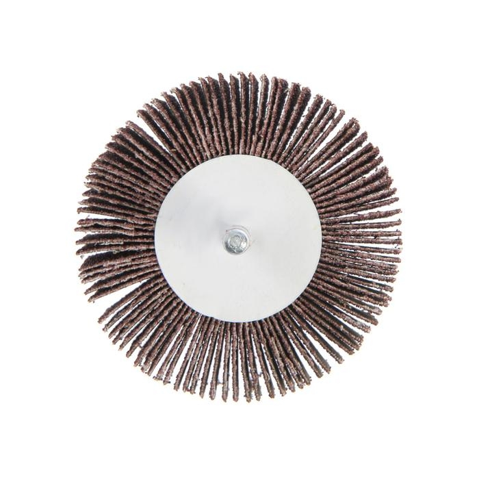 Круг лепестковый радиальный ТУНДРА, 80 х 30 х 6 мм, Р60 Круг лепестковый радиальный ТУНДРА, 80 х 30 х 6 мм, Р60