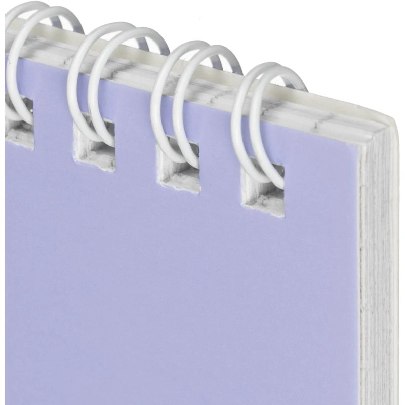 Блокнот Attache Акварель гребень картон А6 40л фиолет